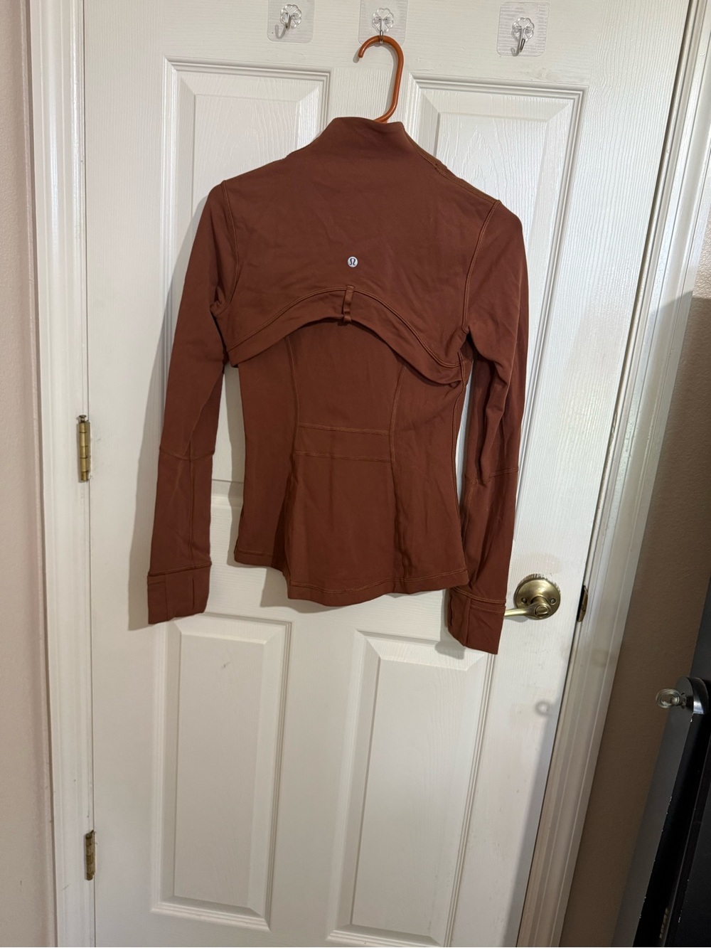 Woman’s size 4 Lululemon Define Bomber Jacket in Roasted Brown - Picture 12 of 12